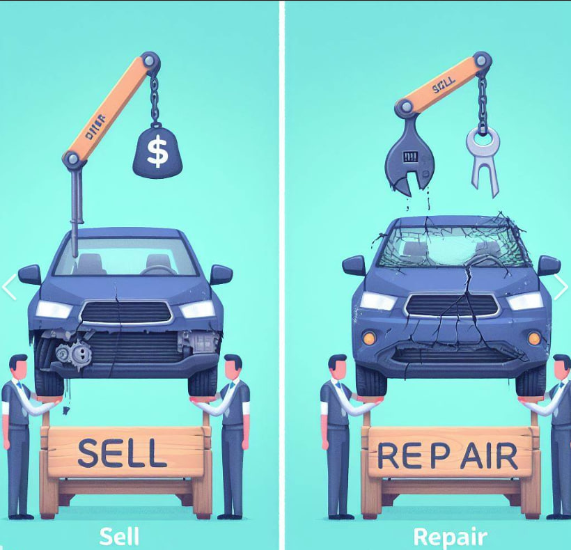 Junking A Car VS Repairing A Car